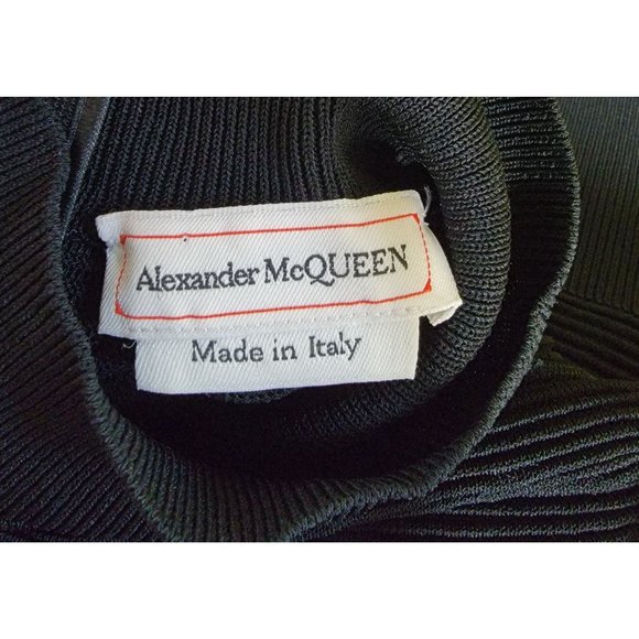 Alexander McQueen Ottoman Sheer Panel Sweater - Picture 3 of 3